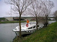 Bank Mooring in Jesolo Bank Mooring in Jesolo
